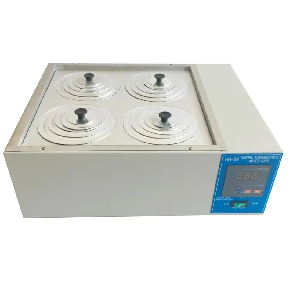 Bain-marie thermostatique électrique multifonction en acier inoxydable pour laboratoire 1 trou 2 trous 4 trous 6 trous